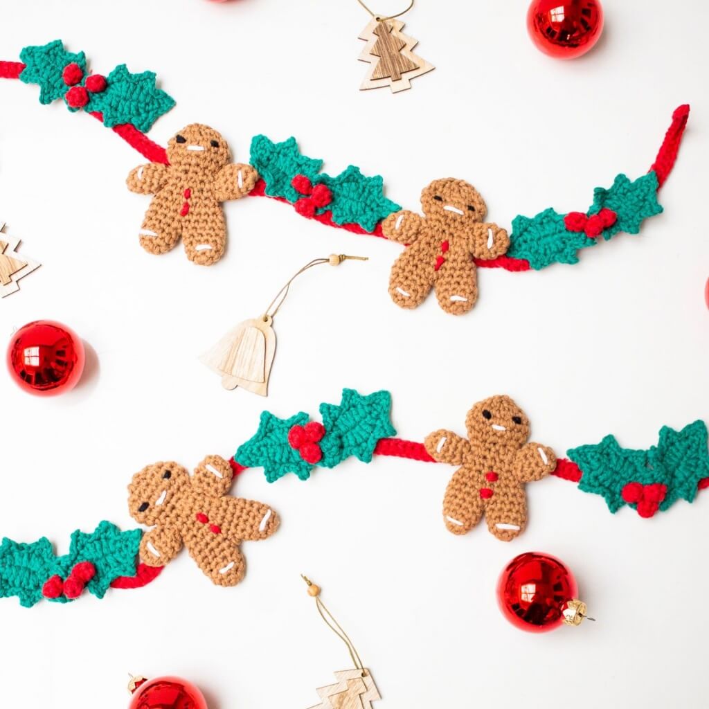 Hoooked Weihnachtsgirlande Häkelset - Hoooked bei bei bei bei bei bei bei bei bei bei Lieblingsgarn
