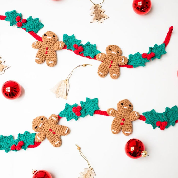 Hoooked Weihnachtsgirlande Häkelset - Hoooked bei bei bei bei bei bei bei bei bei bei Lieblingsgarn