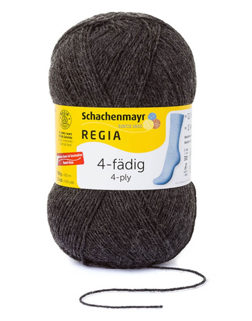 Schachenmayr Regia 4-fädig Uni 100 Gramm – Produktansicht, Polyamid und Schurwolle bei bei bei bei bei bei bei Lieblingsgarn
