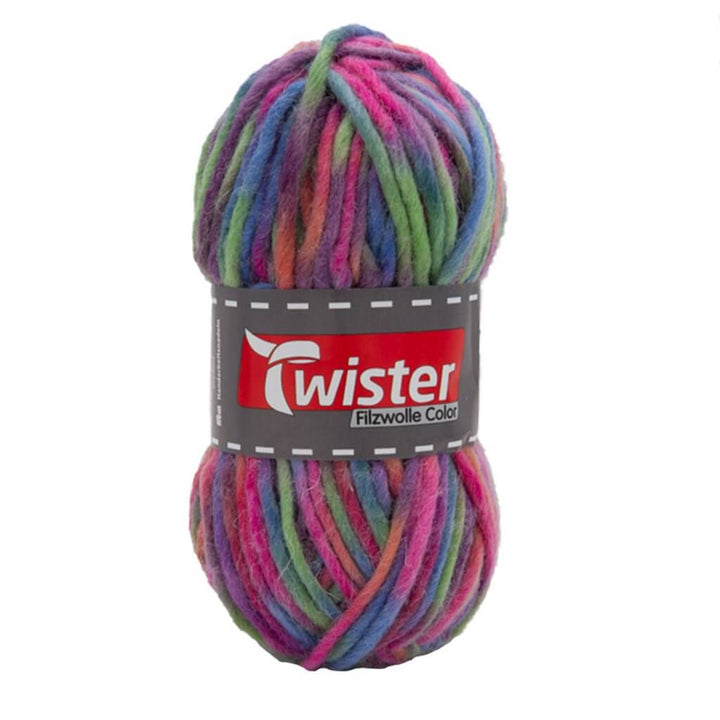 Twister Filzwolle Color 50g, Farbe 143 Bubble Gum – Schurwolle bei Lieblingsgarn