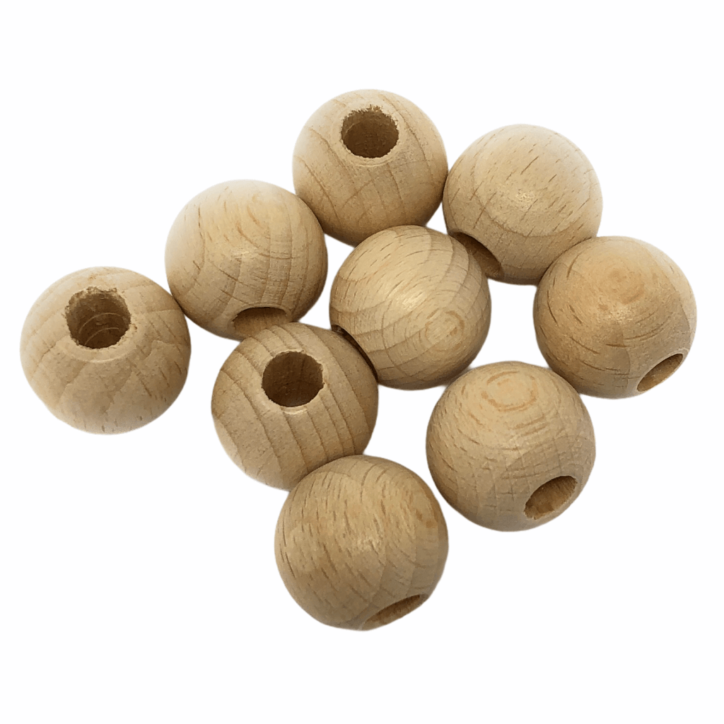Meyco 9 Makrameeperlen Ø 20 mm bei bei bei bei bei bei bei bei bei bei bei Lieblingsgarn