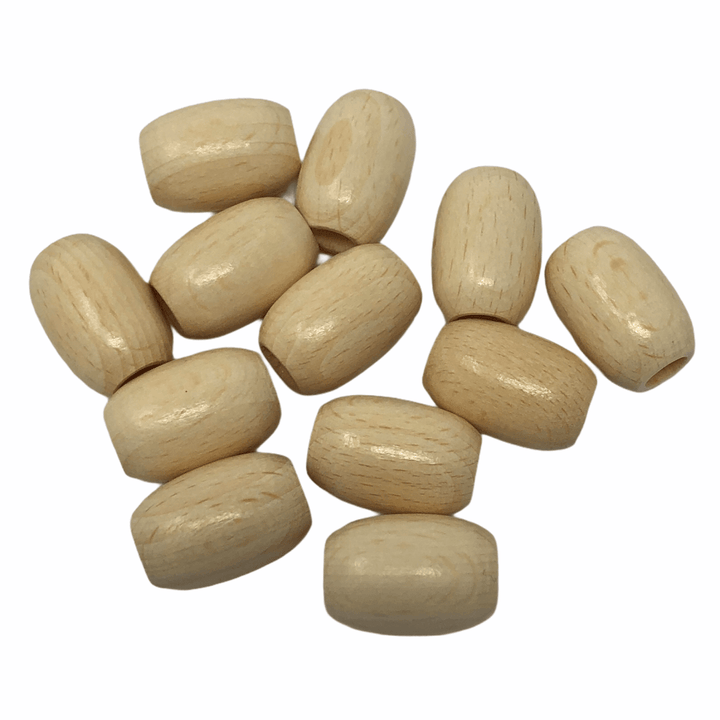 Meyco 12 Holzoliven 14 x 21 mm Ø 6 mm bei bei bei bei bei bei bei bei bei bei Lieblingsgarn
