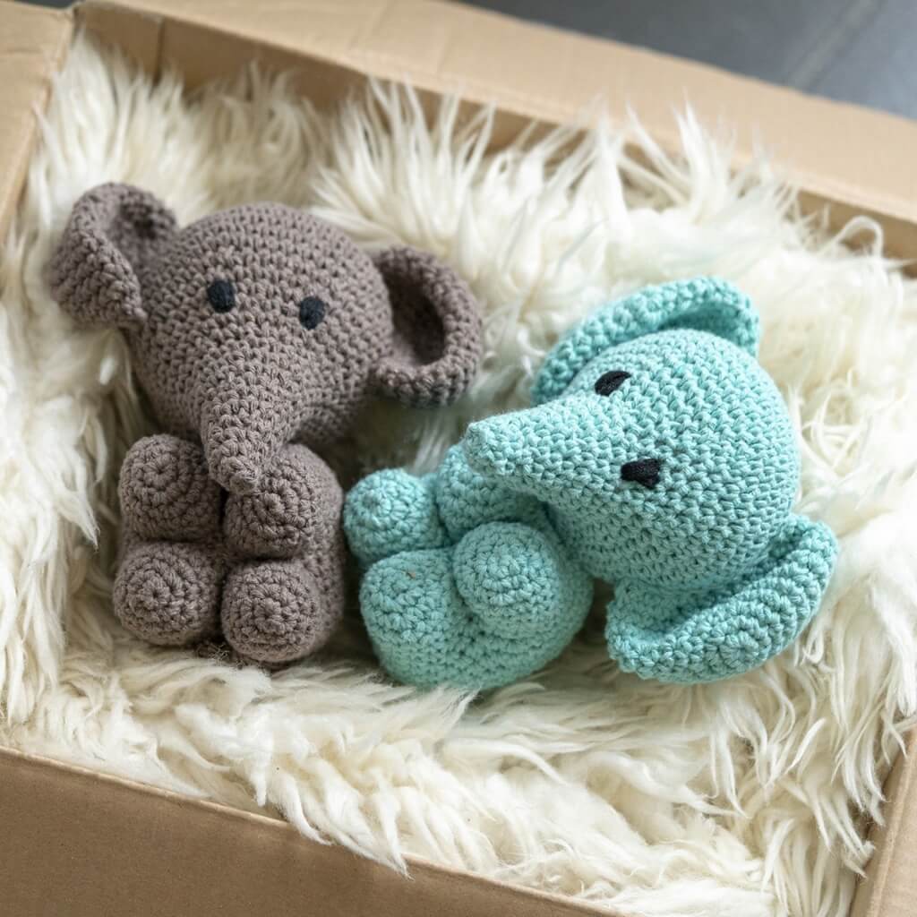 Hoooked Set Amigurumi Elefant Mo Häkelset - Hoooked bei bei bei bei bei bei bei bei bei bei bei bei bei bei Lieblingsgarn