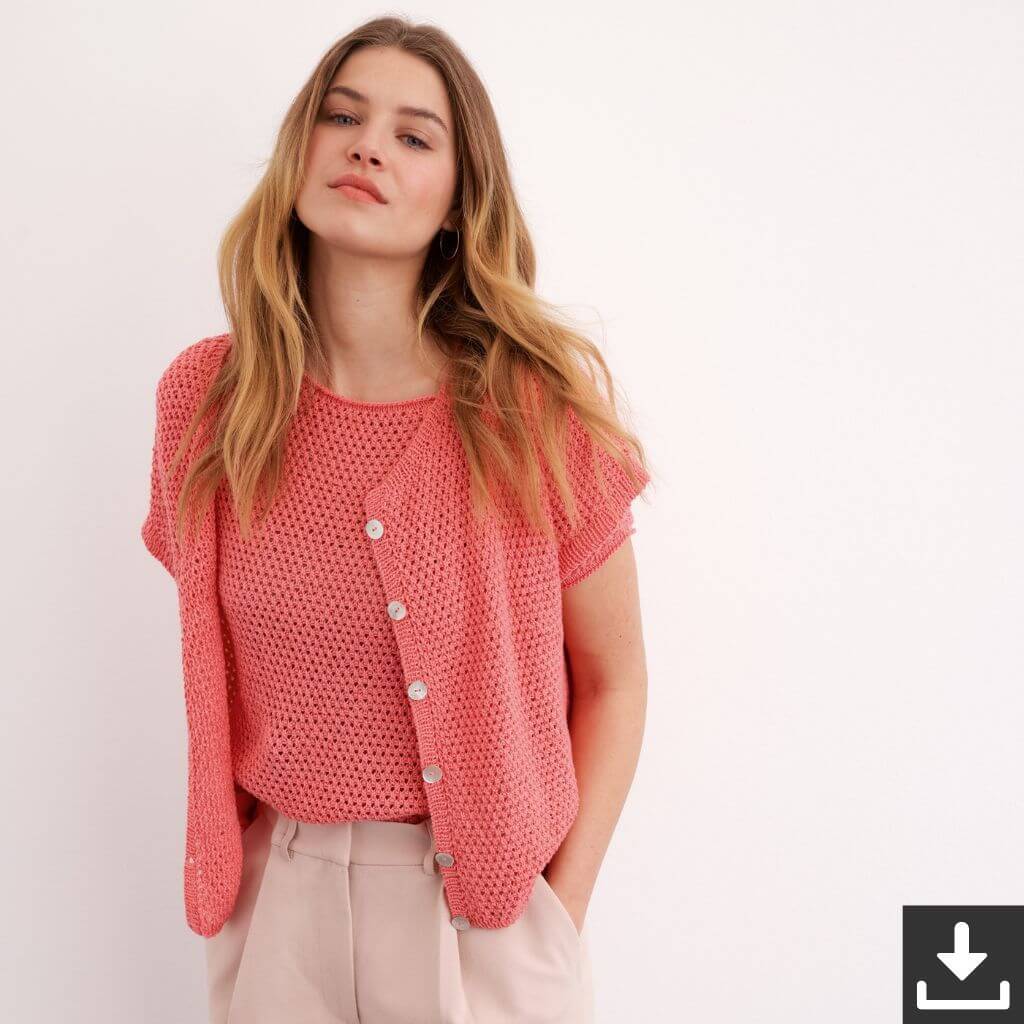 Lana Grossa Pattern Damen Weste Strickanleitung - Lana Grossa (PDF) bei bei bei bei bei bei bei bei bei bei Lieblingsgarn