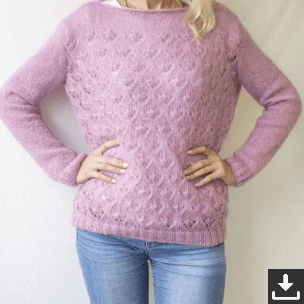 Pro Lana Pattern Pro Lana - Ajour Damenpulli Strickanleitung (PDF) bei bei bei bei bei bei bei bei bei bei Lieblingsgarn