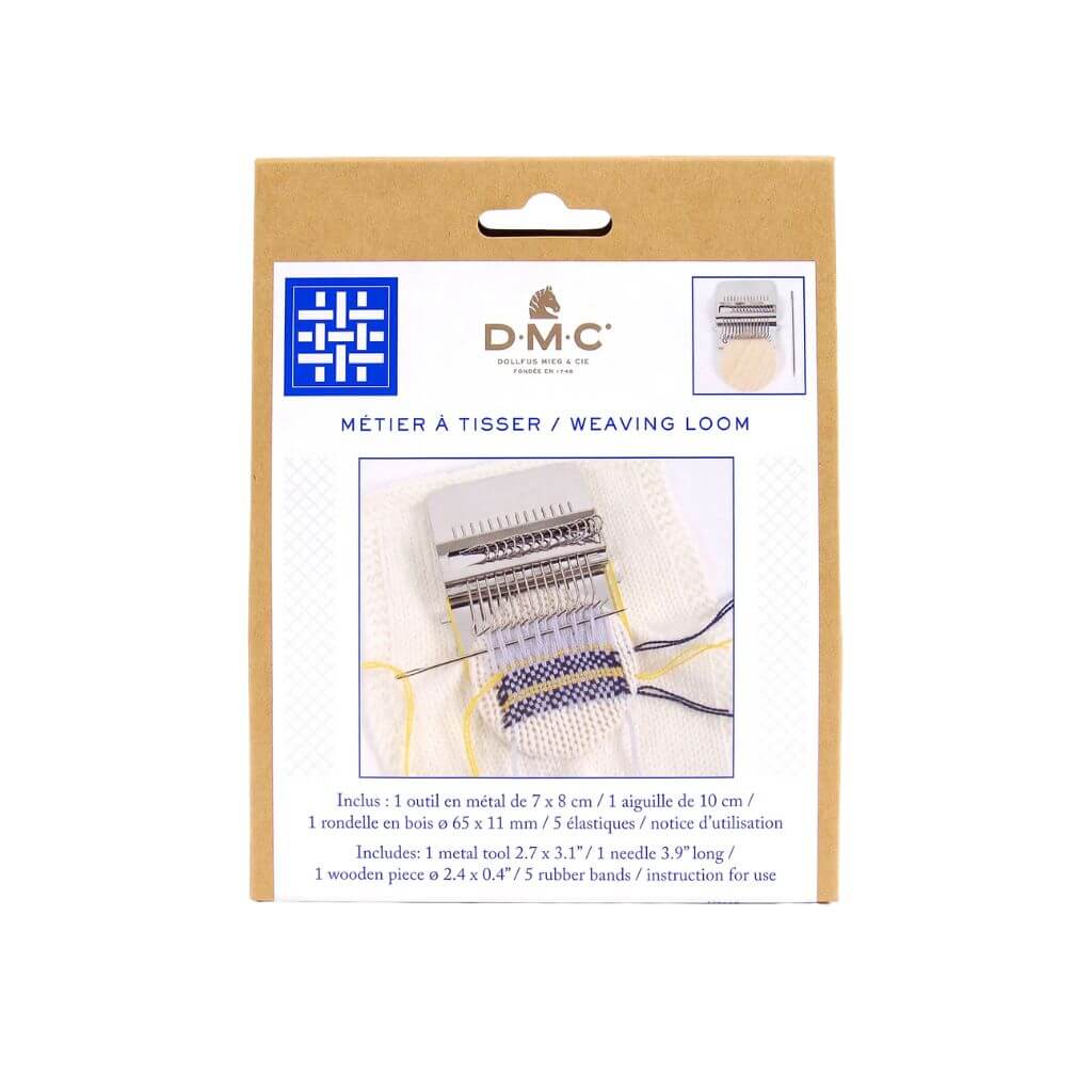 DMC Webrahmen 10 cm +Webmuster+Anleitung