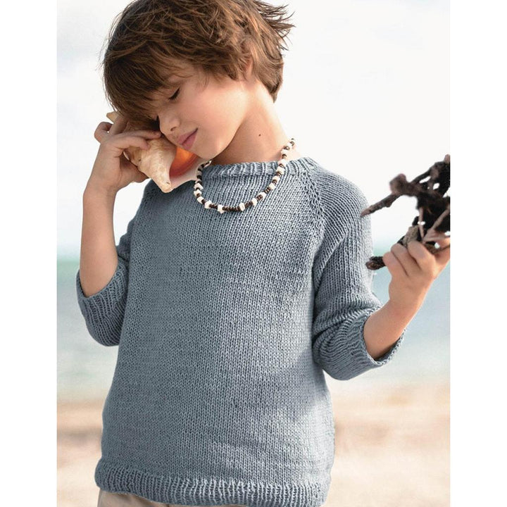 Raglan-Pullover für Kinder Strickanleitung - Sandnes Garn / Olaug Beate Bjelland (PDF) bei bei bei bei bei bei Lieblingsgarn