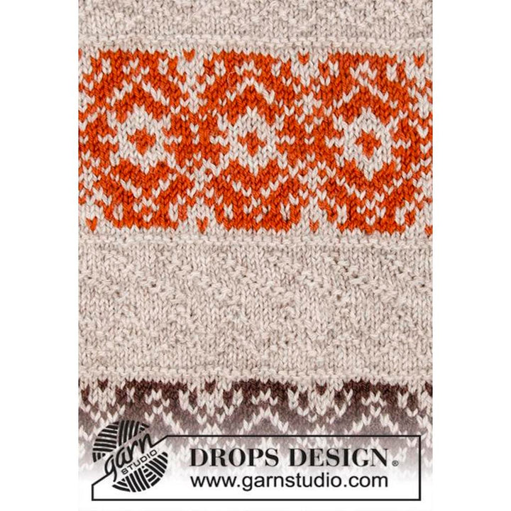 Pullover mit Norwegermuster Valdres Strickanleitung - Drops Design (PDF) bei bei bei bei bei bei bei bei bei Lieblingsgarn