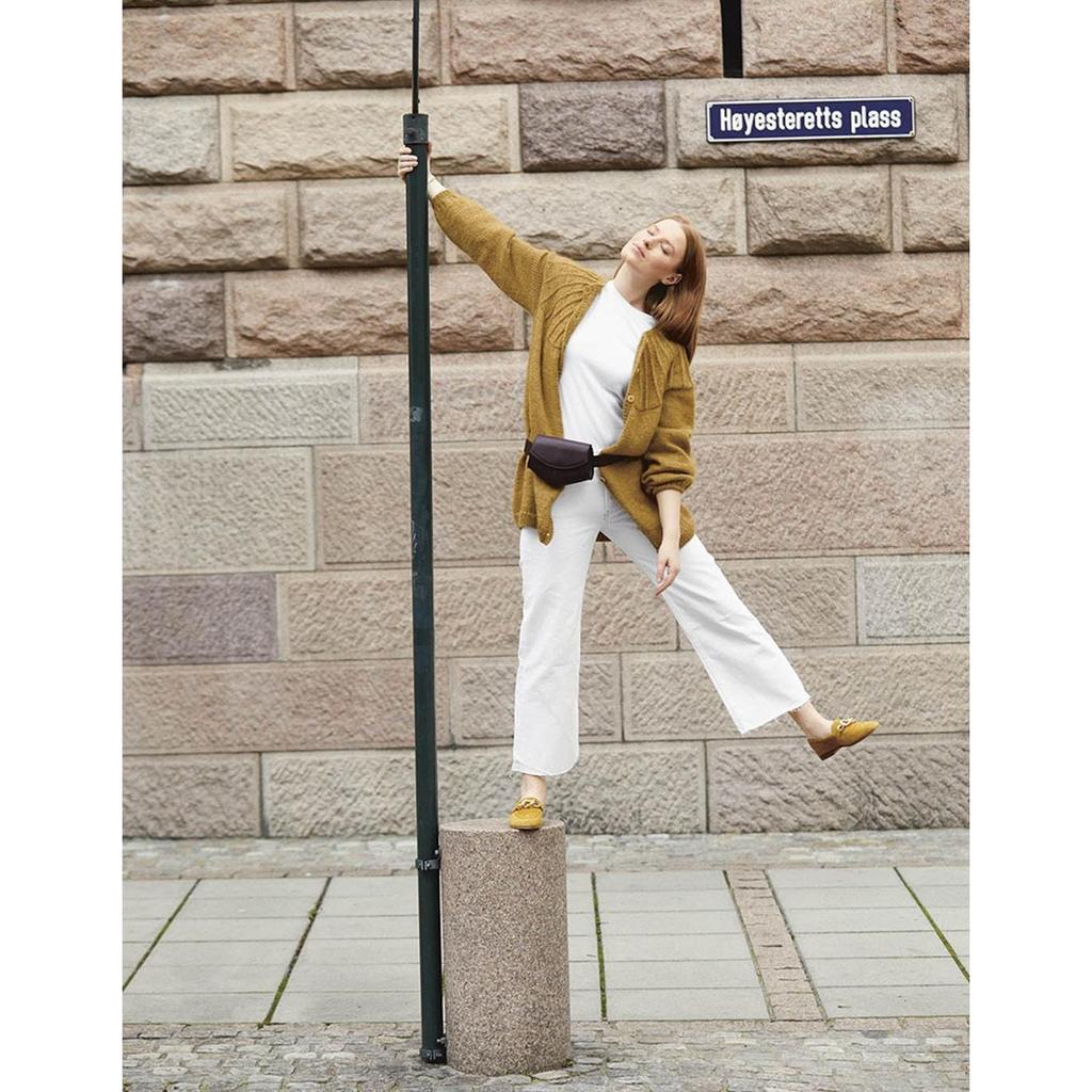 Jacke mit Rundpasse im Halbpatent Strickanleitung - Sandnes Garn / Liv Stangeland (PDF) bei bei bei bei bei Lieblingsgarn