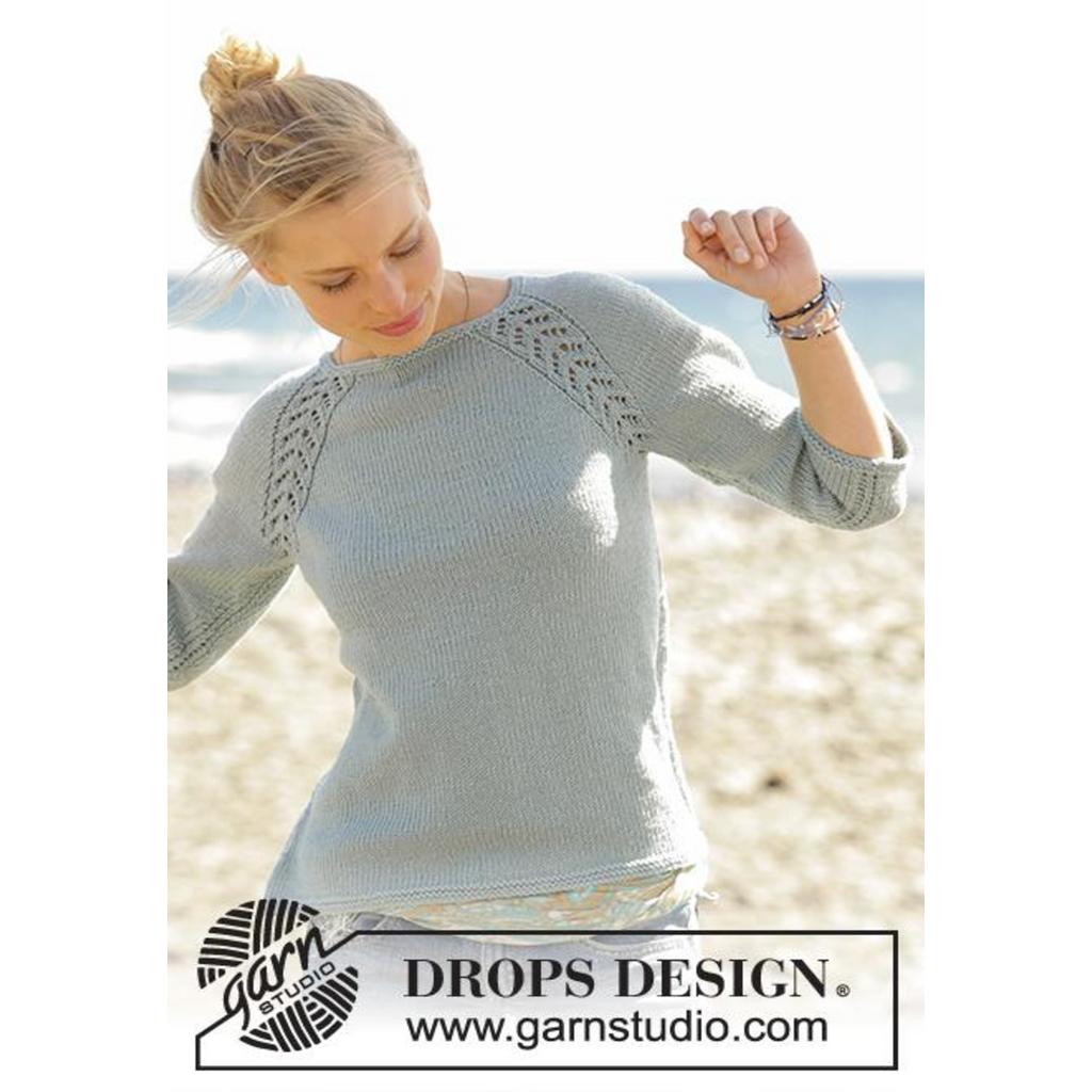 Wind Down Pullover Strickanleitung - Drops Design (PDF) bei bei bei bei bei bei bei bei bei bei bei bei bei bei Lieblingsgarn
