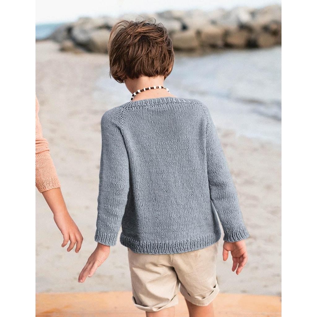Raglan-Pullover für Kinder Strickanleitung - Sandnes Garn / Olaug Beate Bjelland (PDF) bei bei bei bei bei bei Lieblingsgarn