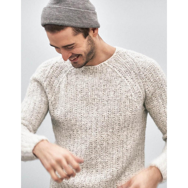 Pullover mit Strukturmuster Strickanleitung - Sandnes Garn / Liv Stangeland (PDF) bei bei bei bei bei bei bei Lieblingsgarn