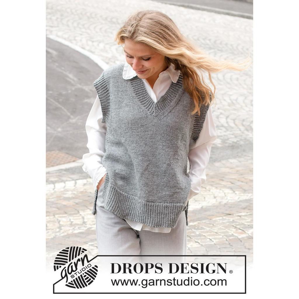 Skyscraper Vest Strickanleitung - Drops Design (PDF) bei bei bei bei bei bei bei bei bei bei bei bei bei bei Lieblingsgarn
