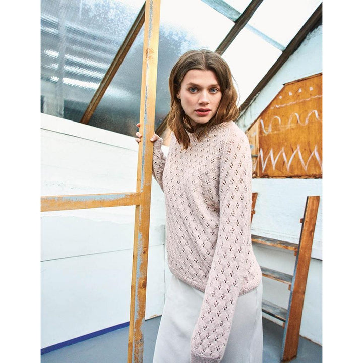 Kleeblatt-Pullover Strickanleitung - Sandnes Garn / Åsa Christiansen (PDF) bei bei bei bei bei bei bei bei Lieblingsgarn