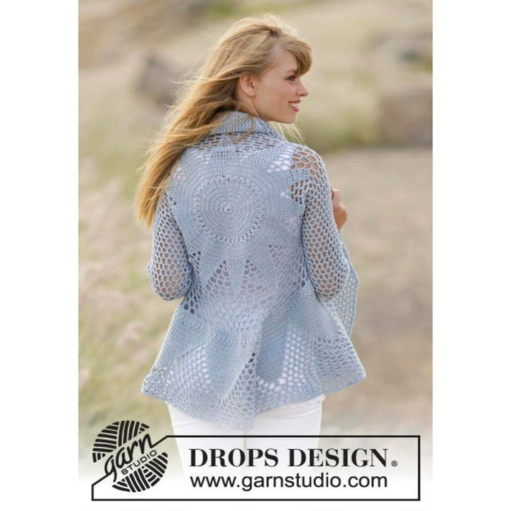 Endless Love Kreisjacke Häkelanleitung - Drops Design (PDF) bei bei bei bei bei bei bei bei bei bei bei bei Lieblingsgarn