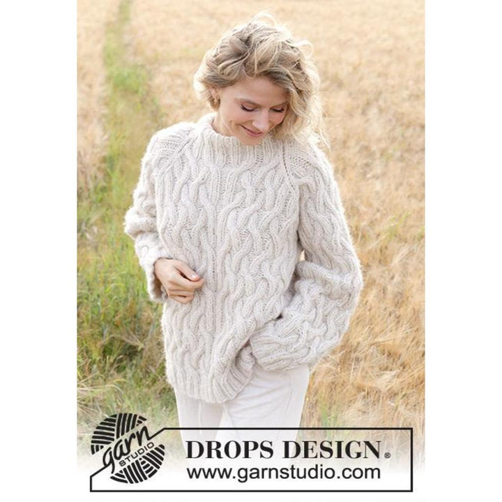 Sand Trails Pullover Strickanleitung - Drops Design (PDF) bei bei bei bei bei bei bei bei bei bei bei bei bei Lieblingsgarn