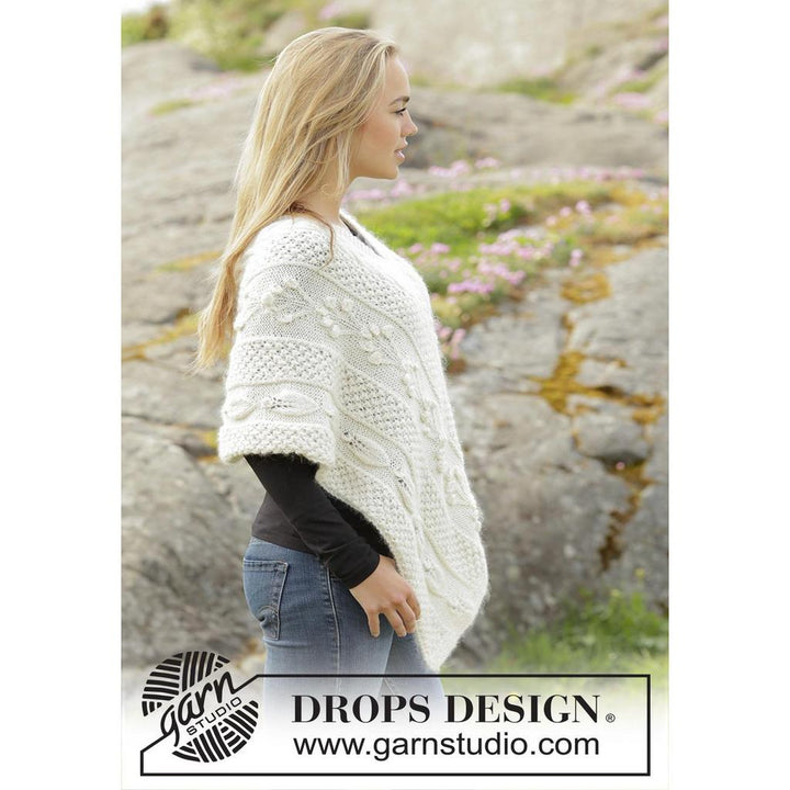 Snow Beads Poncho Strickanleitung - Drops Design (PDF) bei bei bei bei bei bei bei bei bei bei bei bei bei bei Lieblingsgarn