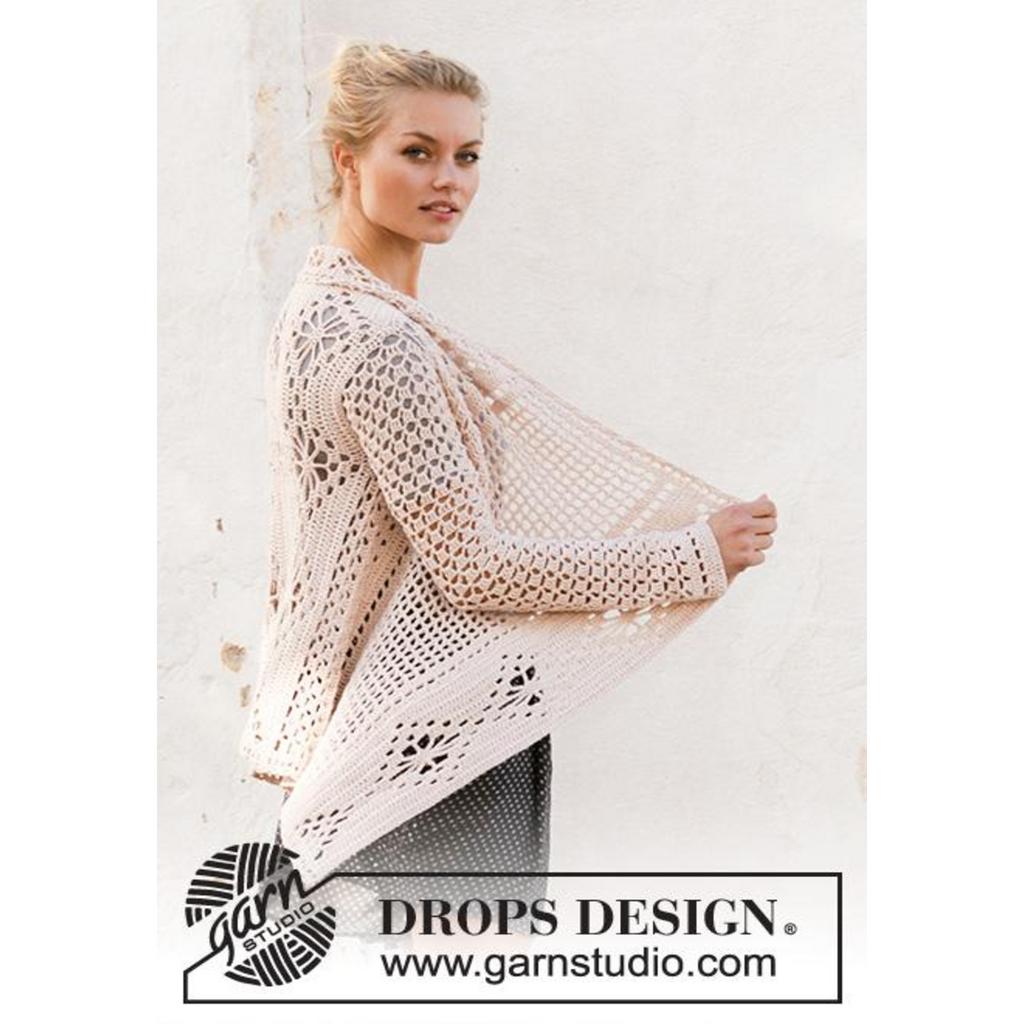 Blossoming Beauty Häkelanleitung - Drops Design (PDF) bei bei bei bei bei bei bei bei bei bei bei bei bei bei Lieblingsgarn