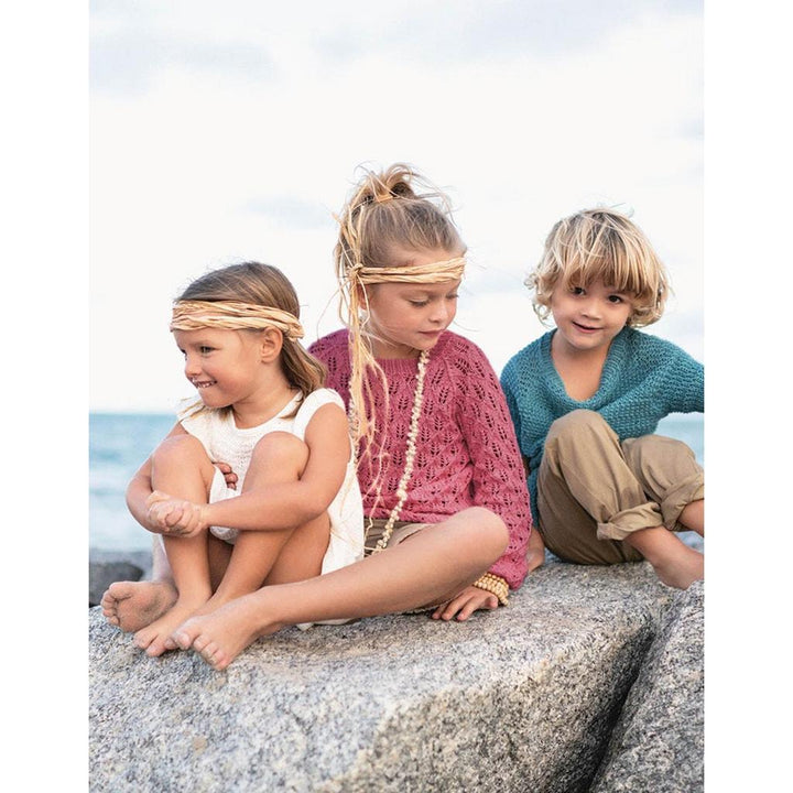 Kinder T-Shirt mit Raglanabnahmen Strickanleitung - Sandnes Garn / Anita Brathetland (PDF) bei bei bei bei Lieblingsgarn