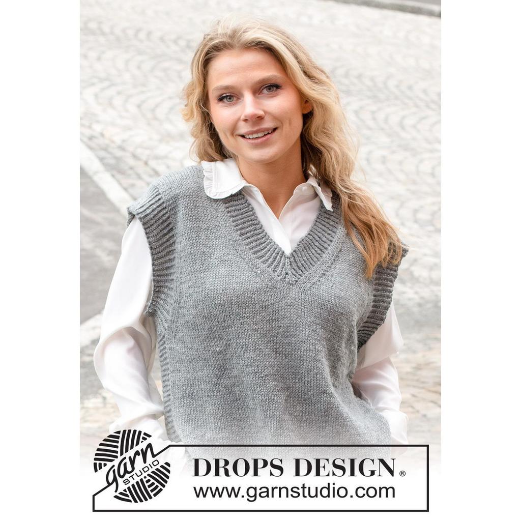 Skyscraper Vest Strickanleitung - Drops Design (PDF) bei bei bei bei bei bei bei bei bei bei bei bei bei bei Lieblingsgarn