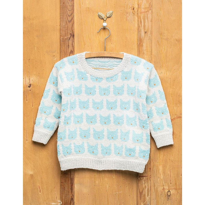 Katzen-Pullover Strickanleitung - Sandnes Garn / Olaug Beate Bjelland (PDF) bei bei bei bei bei bei bei bei Lieblingsgarn