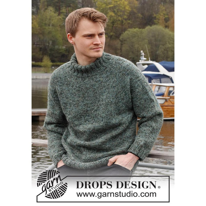 Lucky Wish Herrenpullover Strickanleitung - Drops Design (PDF) bei bei bei bei bei bei bei bei bei bei bei bei Lieblingsgarn