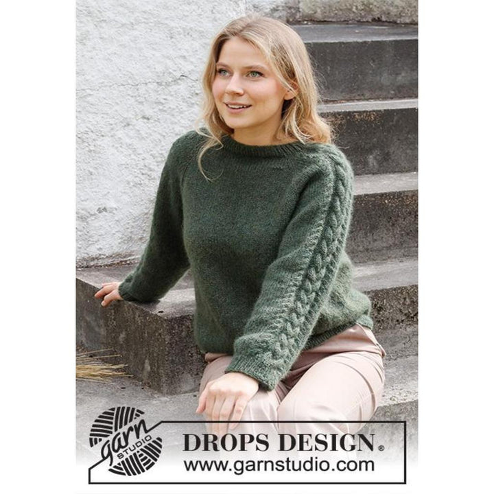 Deep Woods Sweater Strickanleitung - Drops Design (PDF) bei bei bei bei bei bei bei bei bei bei bei bei bei bei Lieblingsgarn