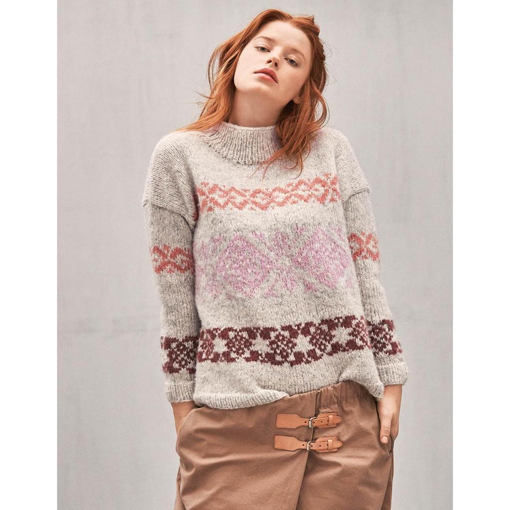Inka-Pullover Strickanleitung - Sandnes Garn / Olaug Beate Bjelland (PDF) bei bei bei bei bei bei bei bei bei Lieblingsgarn