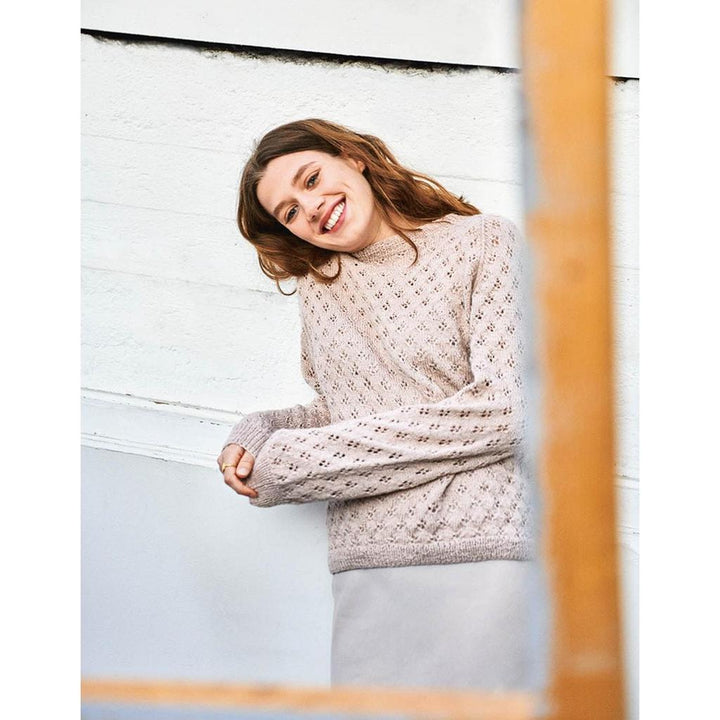 Kleeblatt-Pullover Strickanleitung - Sandnes Garn / Åsa Christiansen (PDF) bei bei bei bei bei bei bei bei Lieblingsgarn