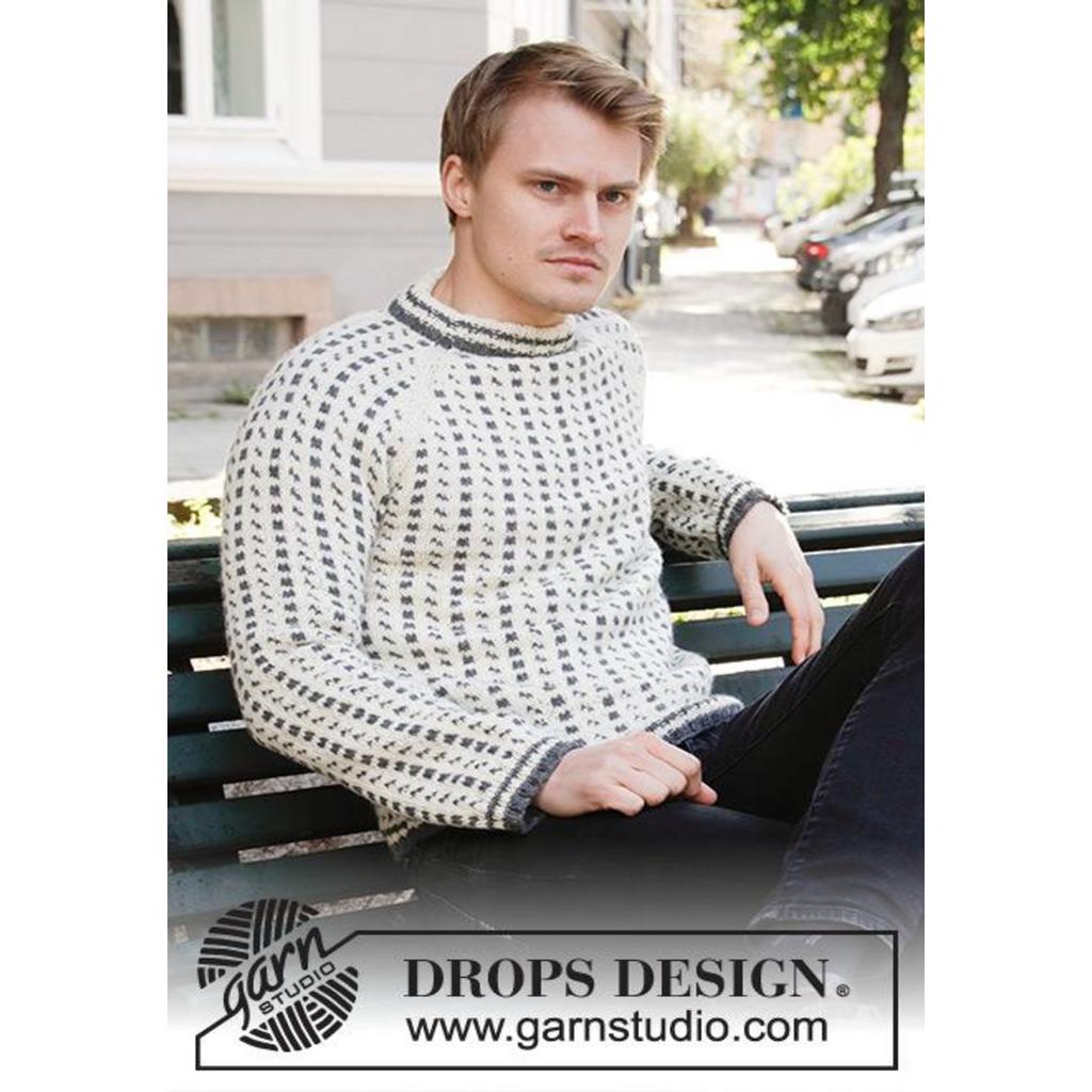 Herren Pullover mit Norwegermuster Strickanleitung - Drops Design (PDF) bei bei bei bei bei bei bei bei bei bei Lieblingsgarn