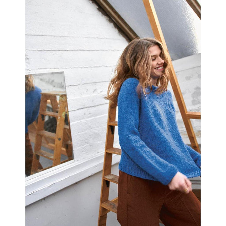 Raglan-Pullover von oben Strickanleitung - Sandnes Garn / Olaug Beate Bjelland (PDF) bei bei bei bei bei bei Lieblingsgarn