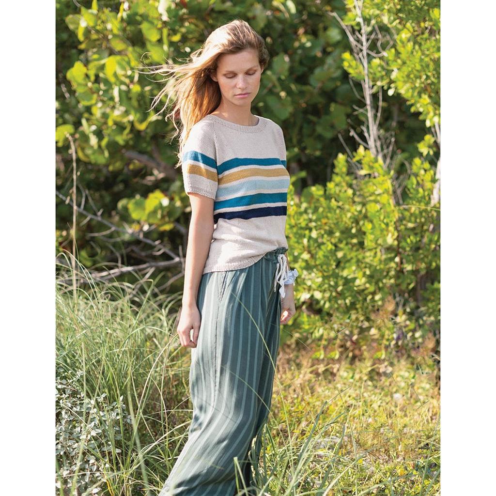 Shirt mit Streifenmuster Strickanleitung - Sandnes Garn / Åsa Christiansen (PDF) bei bei bei bei bei bei bei Lieblingsgarn