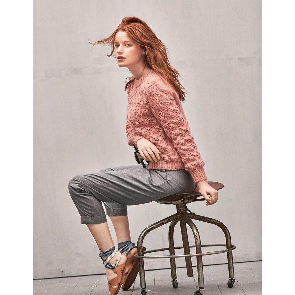 Glocken-Pullover Strickanleitung - Sandnes Garn / Olaug Beate Bjelland (PDF) bei bei bei bei bei bei bei bei Lieblingsgarn