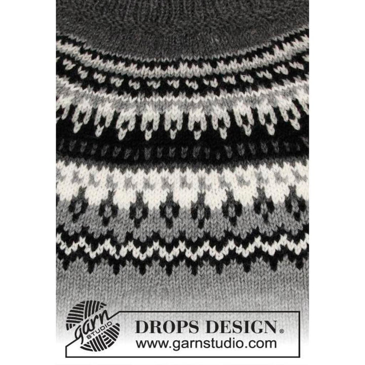 Night Shades Pullover Strickanleitung - Drops Design (PDF) bei bei bei bei bei bei bei bei bei bei bei bei Lieblingsgarn