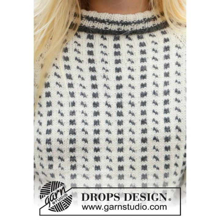 Reykjavik Pullover Strickanleitung - Drops Design (PDF) bei bei bei bei bei bei bei bei bei bei bei bei bei bei Lieblingsgarn