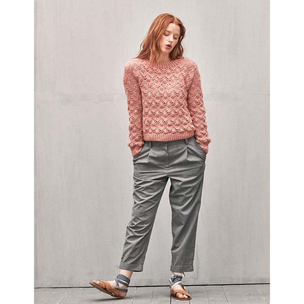 Glocken-Pullover Strickanleitung - Sandnes Garn / Olaug Beate Bjelland (PDF) bei bei bei bei bei bei bei bei Lieblingsgarn