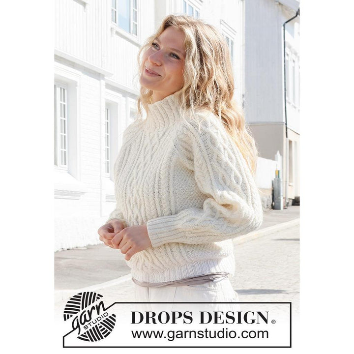 Snowy Trails Pullover Strickanleitung - Drops Design (PDF) bei bei bei bei bei bei bei bei bei bei bei bei Lieblingsgarn