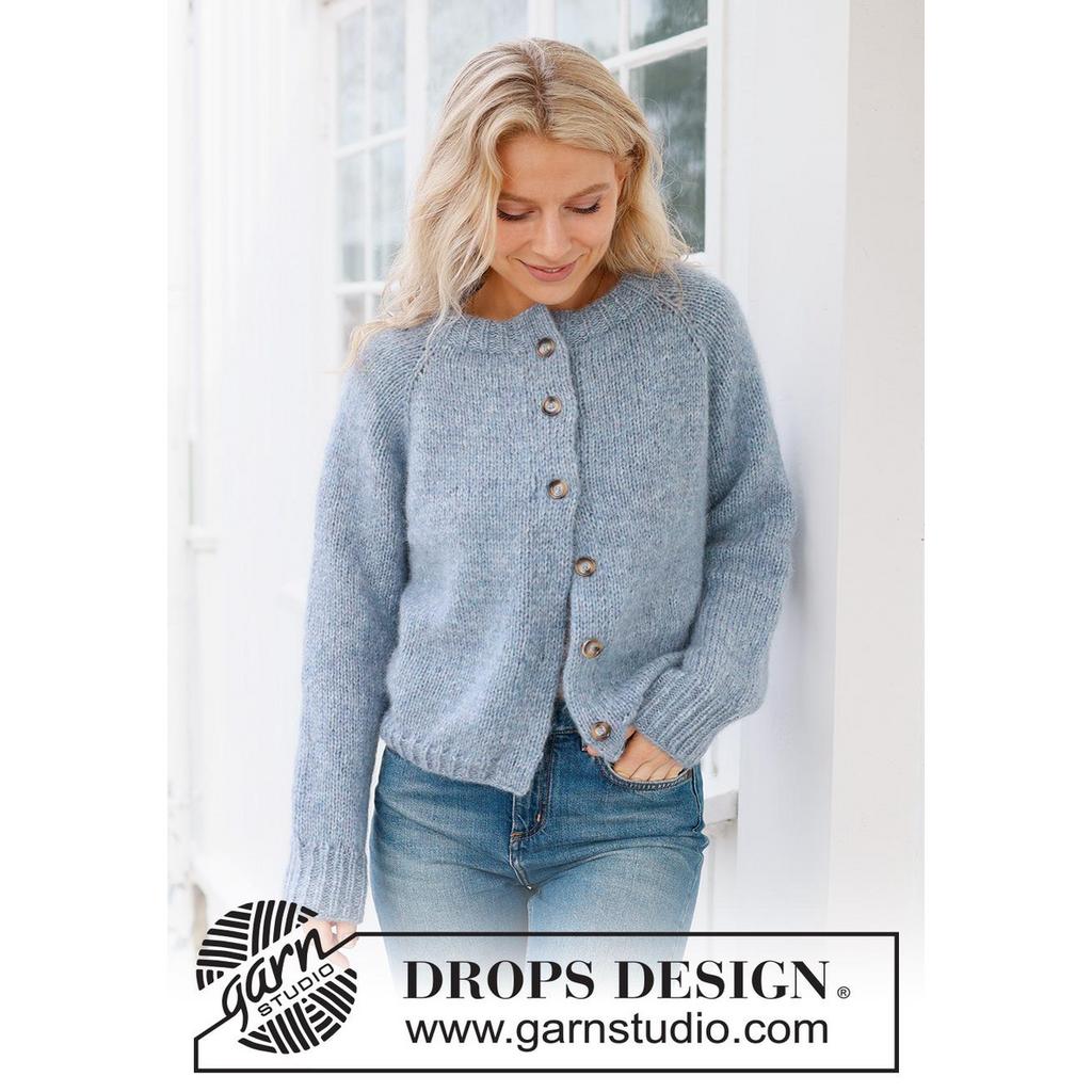 Foggy Autumn Cardigan Strickanleitung - Drops Design (PDF) bei bei bei bei bei bei bei bei bei bei bei bei Lieblingsgarn
