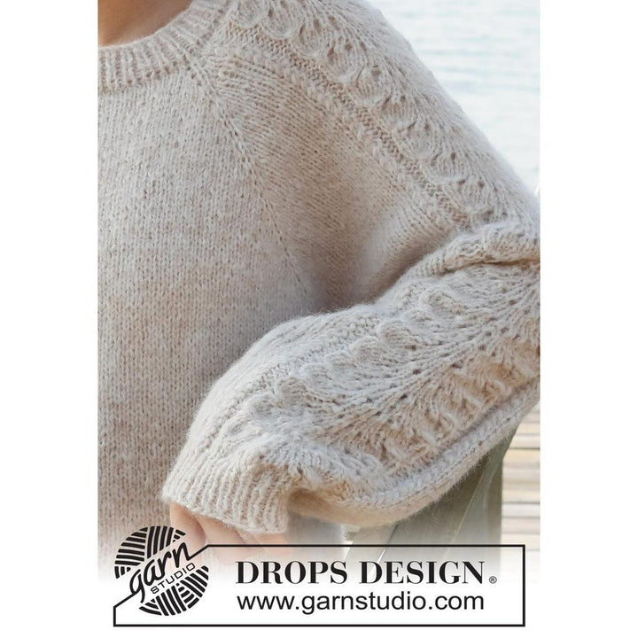 Bronze Summer Sweater Strickanleitung - Drops Design (PDF) bei bei bei bei bei bei bei bei bei bei bei bei Lieblingsgarn