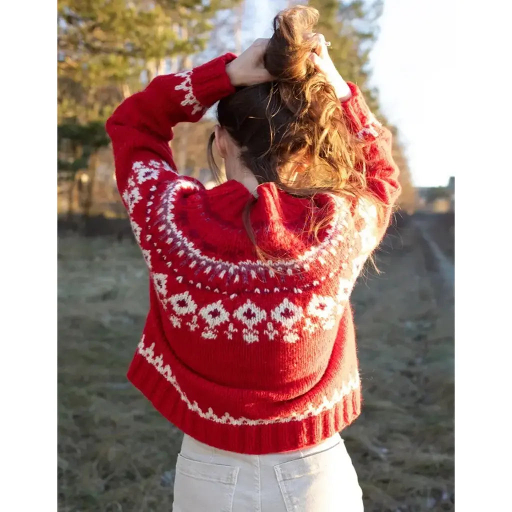 Christmas Grynet Sweater Strickanleitung - Sandnes Garn (PDF) bei bei bei bei bei bei bei bei bei bei bei bei Lieblingsgarn