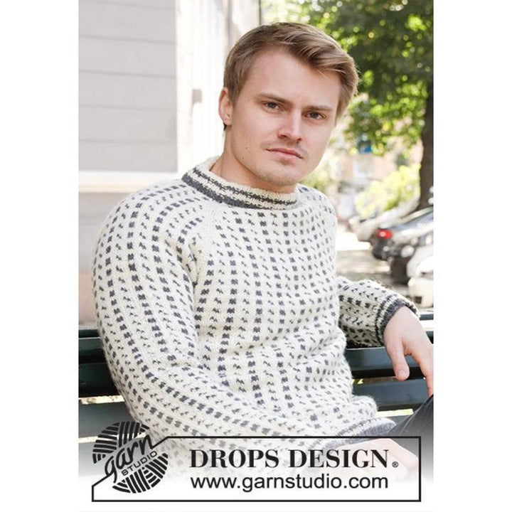 Herren Pullover mit Norwegermuster Strickanleitung - Drops Design (PDF) bei bei bei bei bei bei bei bei bei bei Lieblingsgarn