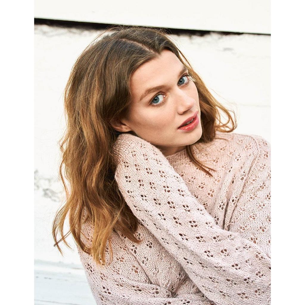 Kleeblatt-Pullover Strickanleitung - Sandnes Garn / Åsa Christiansen (PDF) bei bei bei bei bei bei bei bei Lieblingsgarn