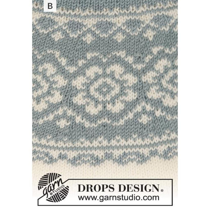 Periwinkle Pullover Strickanleitung - Drops Design (PDF) bei bei bei bei bei bei bei bei bei bei bei bei bei Lieblingsgarn