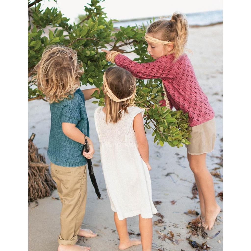Kinder T-Shirt mit Raglanabnahmen Strickanleitung - Sandnes Garn / Anita Brathetland (PDF) bei bei bei bei Lieblingsgarn