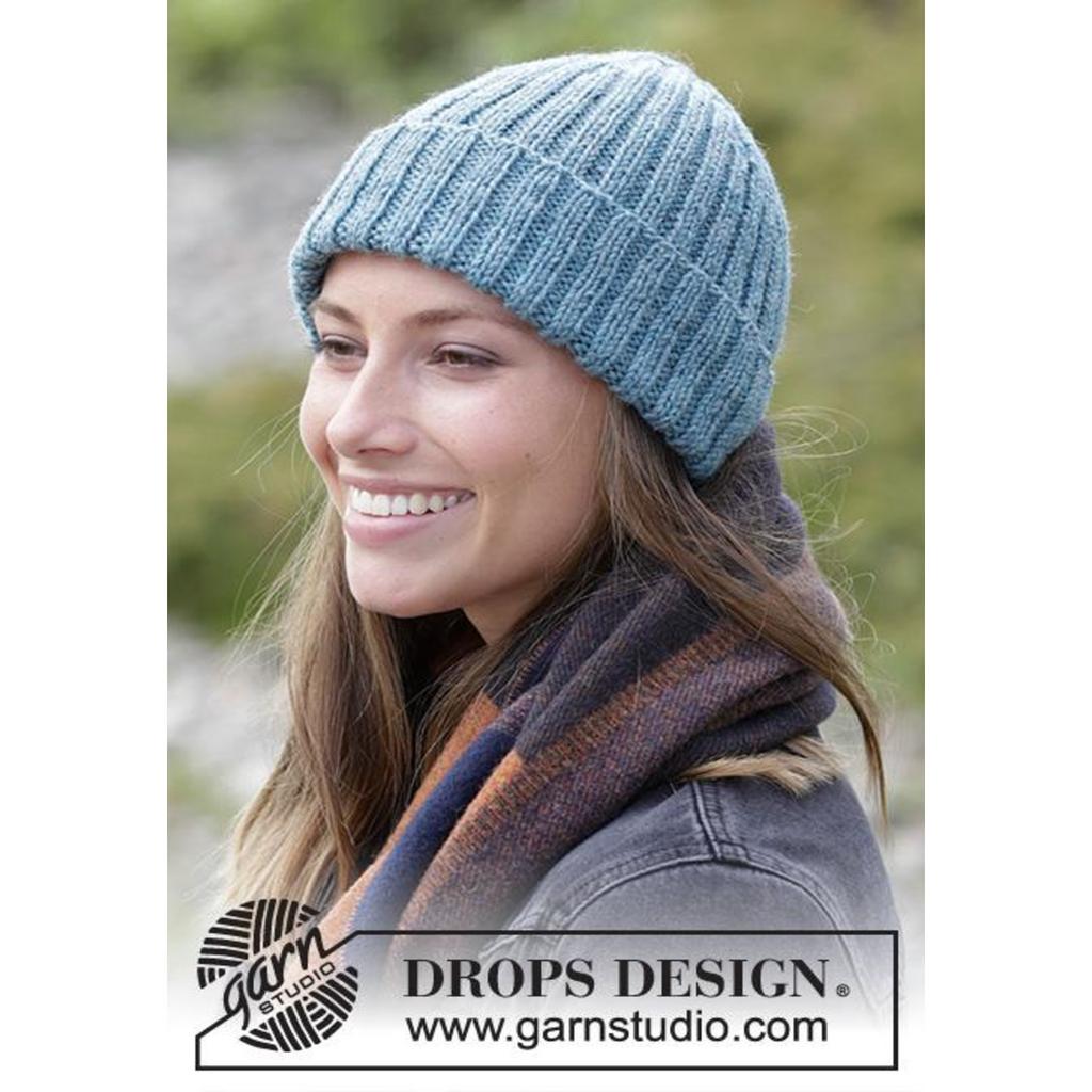 Eiken Mütze Strickanleitung - Drops Design (PDF) bei bei bei bei bei bei bei bei bei bei bei bei bei bei bei Lieblingsgarn