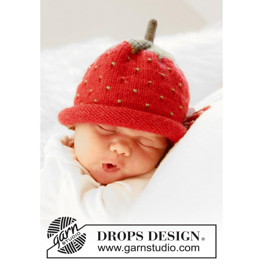 Sweet Strawberry Strickanleitung - Drops Design (PDF) bei bei bei bei bei bei bei bei bei bei bei bei bei bei Lieblingsgarn