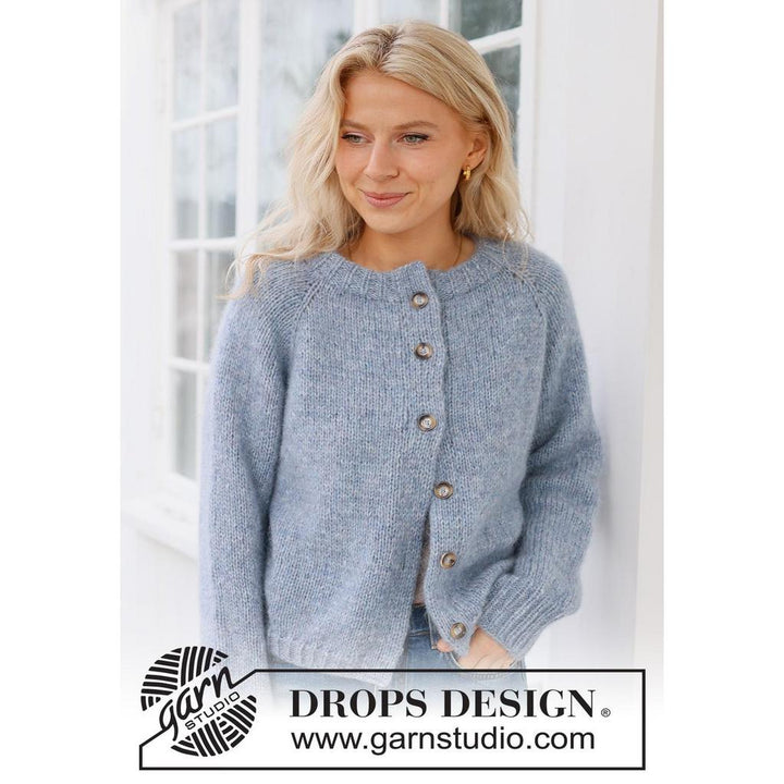 Foggy Autumn Cardigan Strickanleitung - Drops Design (PDF) bei bei bei bei bei bei bei bei bei bei bei bei Lieblingsgarn