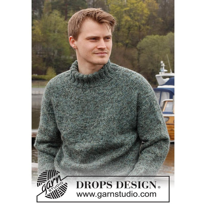 Lucky Wish Herrenpullover Strickanleitung - Drops Design (PDF) bei bei bei bei bei bei bei bei bei bei bei bei Lieblingsgarn