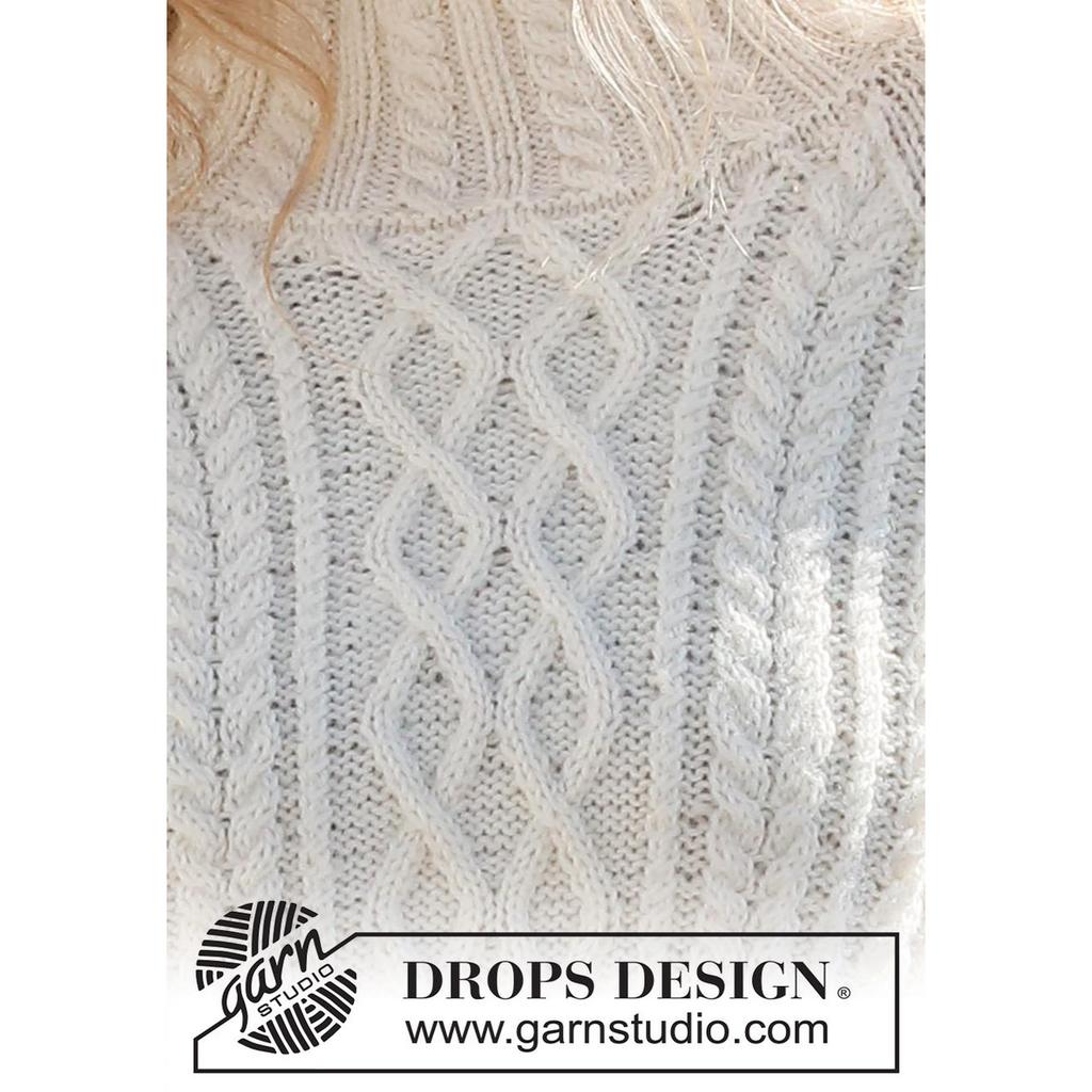 Snowy Trails Pullover Strickanleitung - Drops Design (PDF) bei bei bei bei bei bei bei bei bei bei bei bei Lieblingsgarn