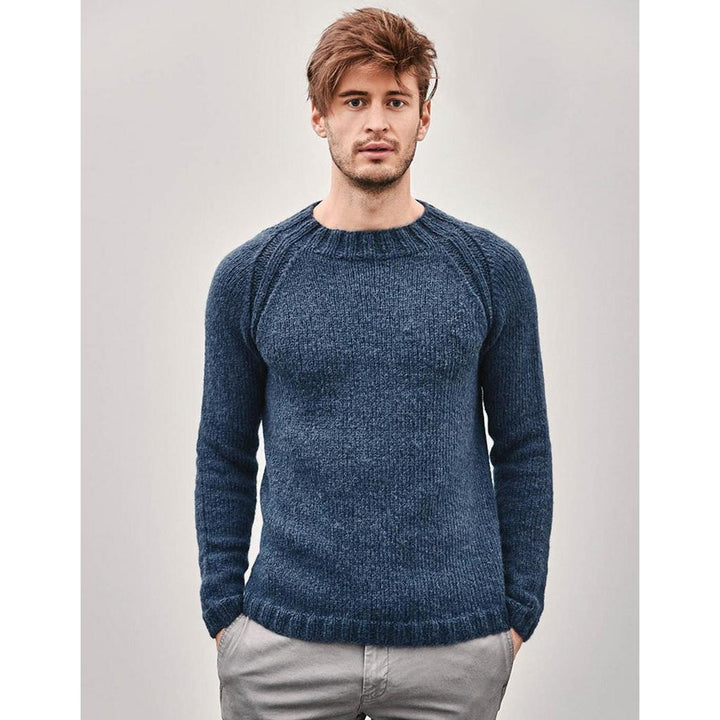 Basic Raglan-Pullover Strickanleitung - Sandnes Garn / Olaug Beate Bjelland (PDF) bei bei bei bei bei bei bei Lieblingsgarn